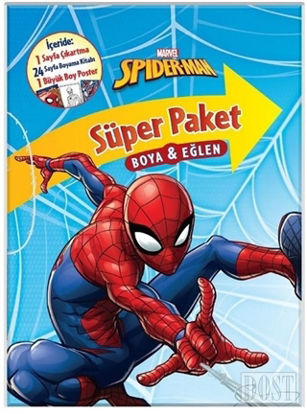 Marvel Spider-Man Süper Paket Boya ve Eğlen